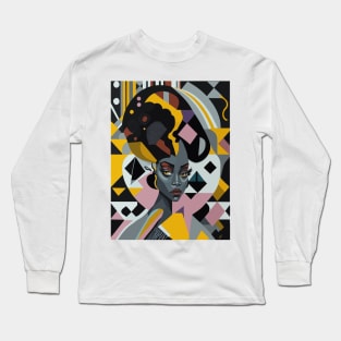 Cusbism African Queen Art Long Sleeve T-Shirt